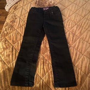 Girls jeans 4T black denim new